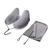 Hooded, Travel, Pillow, Neck.
