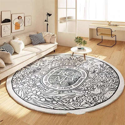 Room, Bedside, Floor, Mat.