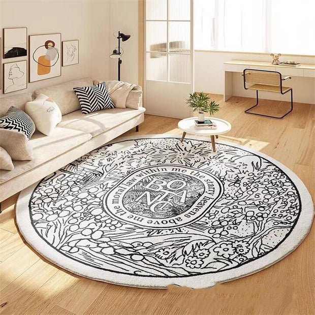 Room, Bedside, Floor, Mat.