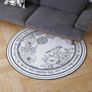 Room, Bedside, Floor, Mat.