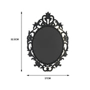  Oval, Decoration, Retro, Mirror.